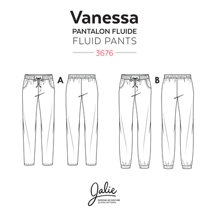 Jalie 3676 - VANESSA - Pattern Cover