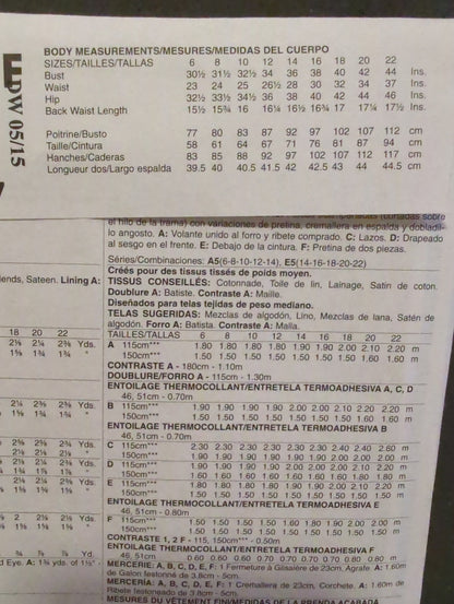 McCall's M7197 skirt pattern