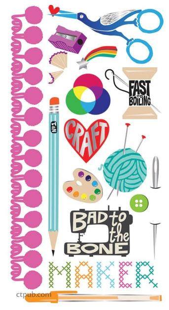 Off the Bias Temporary Tattoos